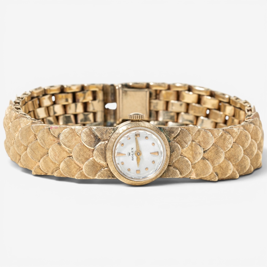 Image 756018.jpg, Product 756-018 / Price $8,888.00, Estate Originals 14K Yellow Gold Vintage Rolex Swiss-Made Watch from Estate Originals on TSC.ca's Jewellery department