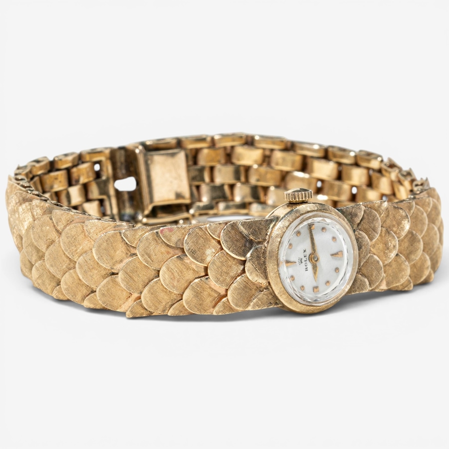 Image 756018_ALTMORE1.jpg, Product 756-018 / Price $8,888.00, Estate Originals 14K Yellow Gold Vintage Rolex Swiss-Made Watch from Estate Originals on TSC.ca's Jewellery department