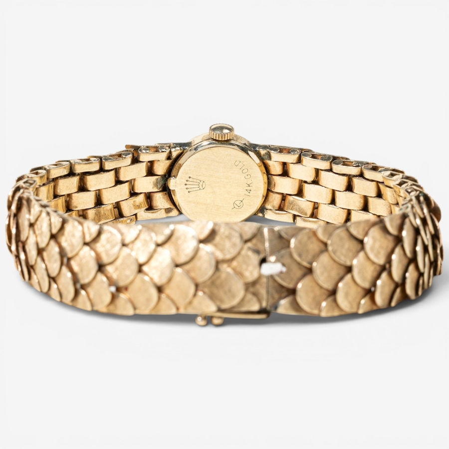 Image 756018_ALTMORE3.jpg, Product 756-018 / Price $8,888.00, Estate Originals 14K Yellow Gold Vintage Rolex Swiss-Made Watch from Estate Originals on TSC.ca's Jewellery department