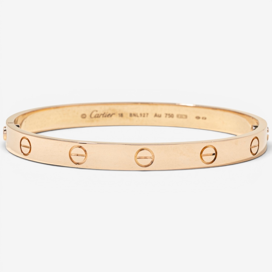 Image 756029.jpg, Product 756-029 / Price $9,488.00, Estate Originals 18K Yellow Gold Cartier Classic Love Bangle from Estate Originals on TSC.ca's Jewellery department