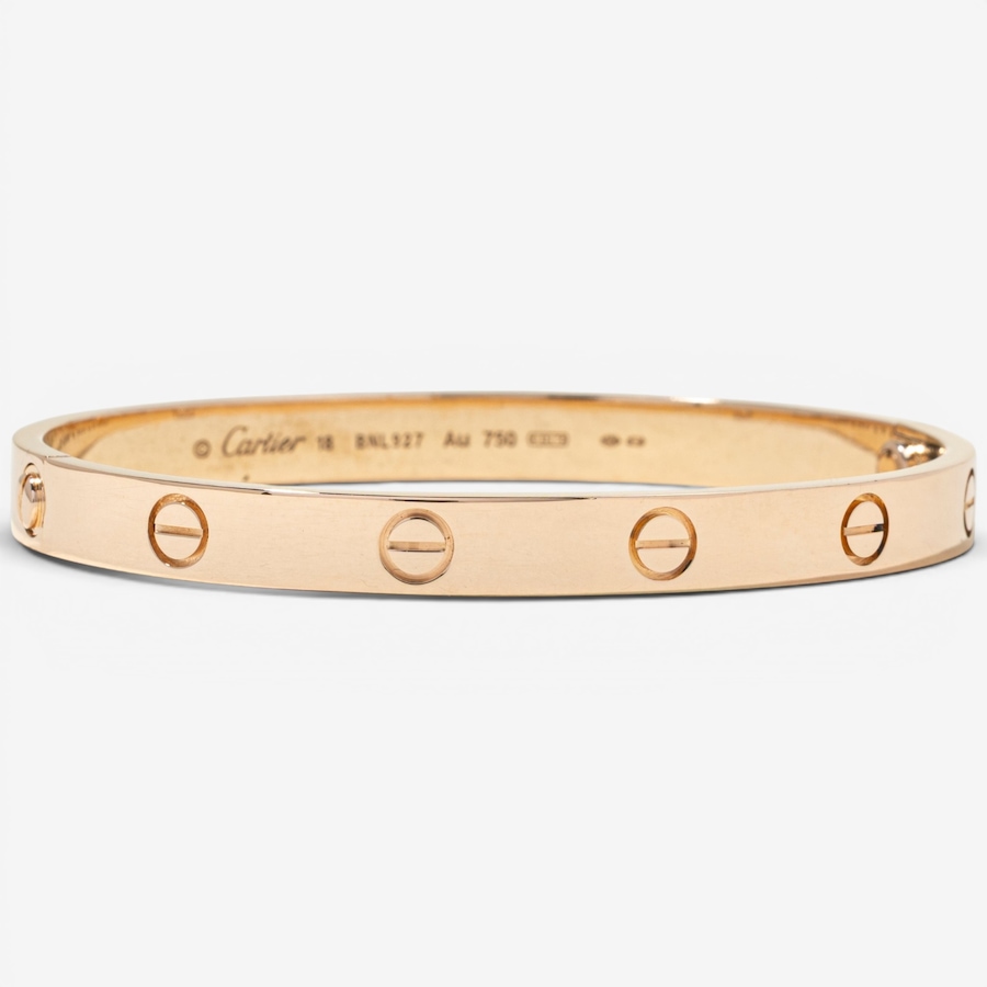 Image 756029_ALTMORE1.jpg, Product 756-029 / Price $9,488.00, Estate Originals 18K Yellow Gold Cartier Classic Love Bangle from Estate Originals on TSC.ca's Jewellery department