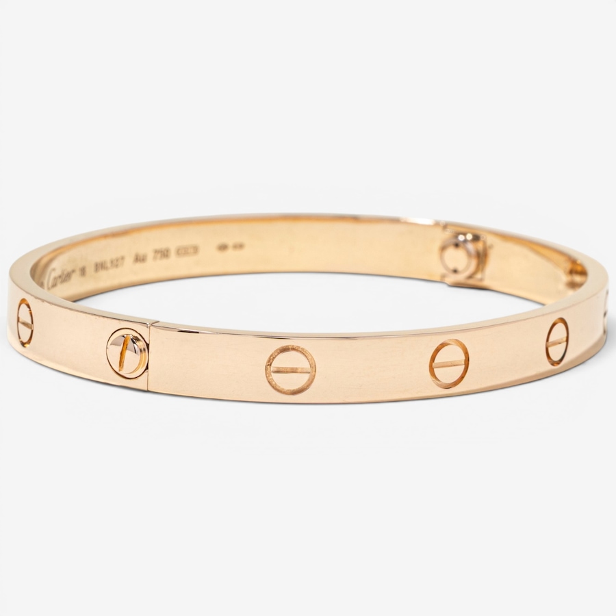 Image 756029_ALTMORE4.jpg, Product 756-029 / Price $9,488.00, Estate Originals 18K Yellow Gold Cartier Classic Love Bangle from Estate Originals on TSC.ca's Jewellery department