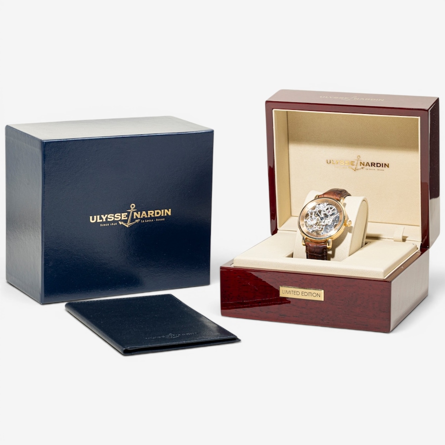 Image 756033_ALTMORE5.jpg, Product 756-033 / Price $26,995.00, Estate Originals 19K Rose Gold Ulysse Nardin Swiss-Made Watch from Estate Originals on TSC.ca's Jewellery department