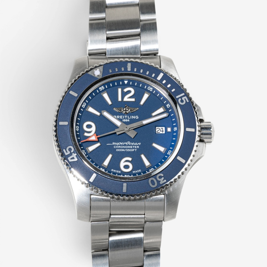 Image 756034.jpg, Product 756-034 / Price $4,995.00, Estate Originals Stainless-Steel Breitling Superocean Swiss-Made Watch from Estate Originals on TSC.ca's Jewellery department