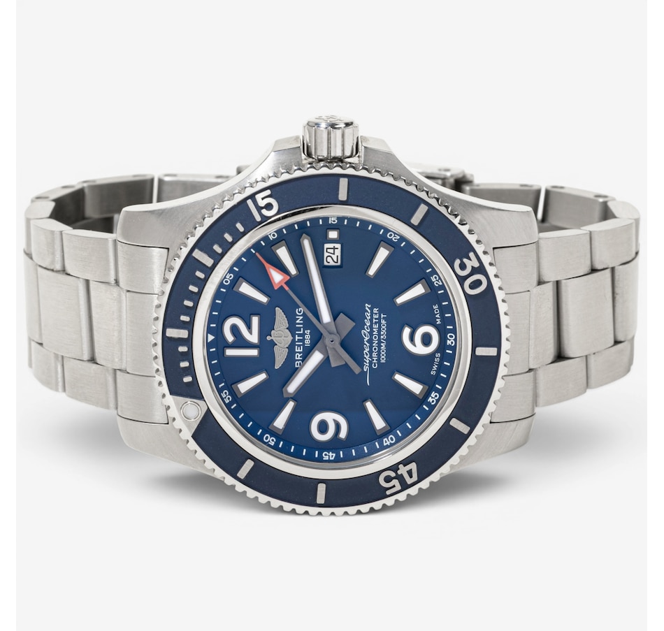 Image 756034_ALTMORE1.jpg, Product 756-034 / Price $4,188.00, Estate Originals Stainless-Steel Breitling Superocean Swiss-Made Watch from Estate Originals on TSC.ca's Jewellery department