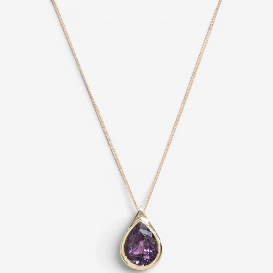 Image 756040_ALTMORE1.jpg, Product 756-040 / Price $2,288.00, Estate Originals 10K Yellow Gold 12.14 ctw Pear-Shaped Amethyst Pendant from Estate Originals on TSC.ca's Jewellery department