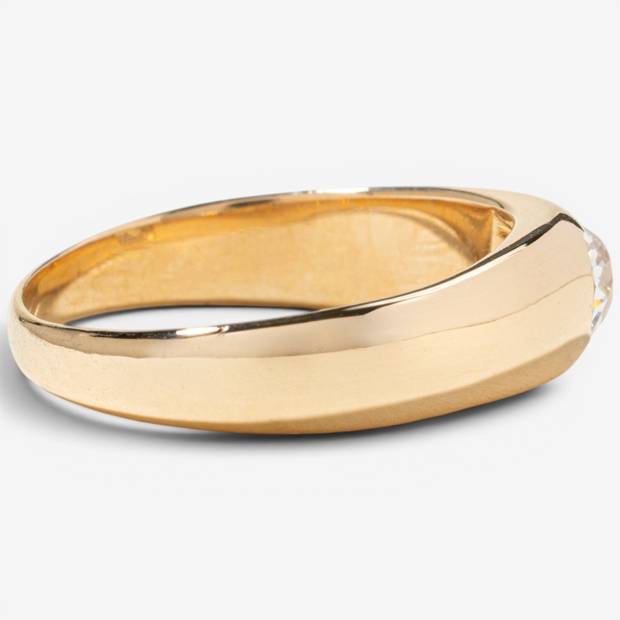 Image 756041_ALTMORE2.jpg, Product 756-041 / Price $2,995.00, Estate Originals 18K Yellow Gold Gypsy-Set 0.50 ctw Old European-Cut Diamond Ring from Estate Originals on TSC.ca's Jewellery department