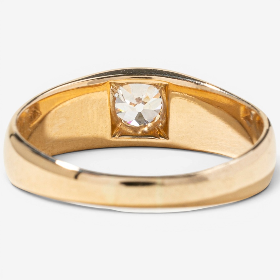 Image 756041_ALTMORE3.jpg, Product 756-041 / Price $2,995.00, Estate Originals 18K Yellow Gold Gypsy-Set 0.50 ctw Old European-Cut Diamond Ring from Estate Originals on TSC.ca's Jewellery department