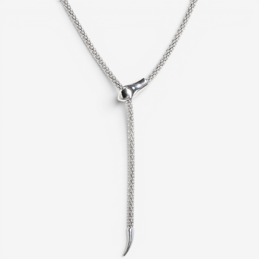 Image 756048.jpg, Product 756-048 / Price $4,995.00, Estate Originals 14K White Gold Italian-Made Snake Motif Necklace from Estate Originals on TSC.ca's Jewellery department