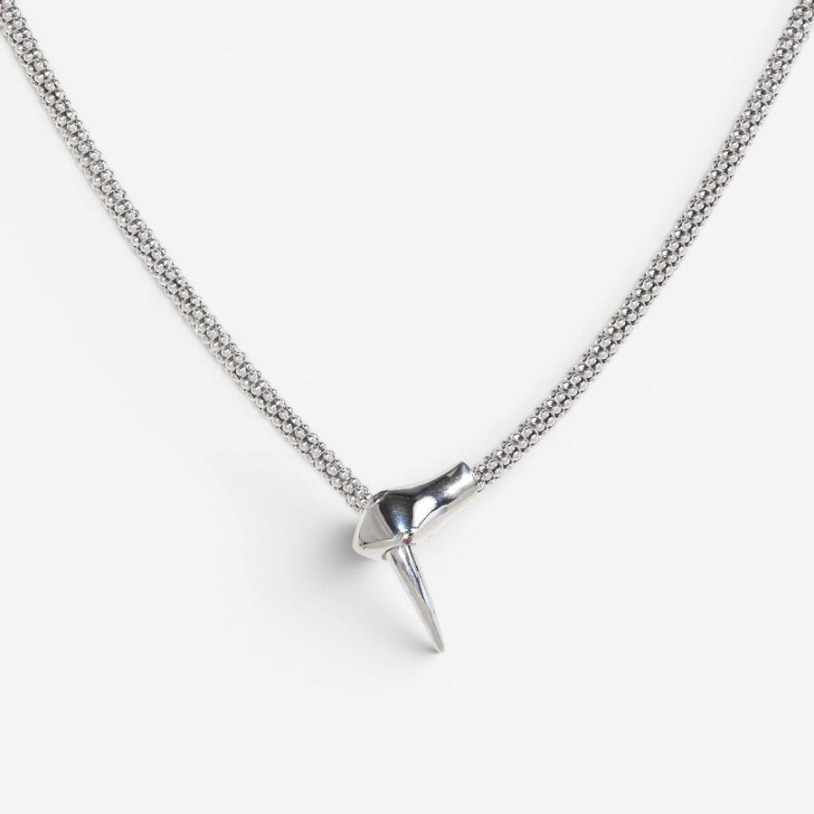 Image 756048_ALTMORE1.jpg, Product 756-048 / Price $4,995.00, Estate Originals 14K White Gold Italian-Made Snake Motif Necklace from Estate Originals on TSC.ca's Jewellery department