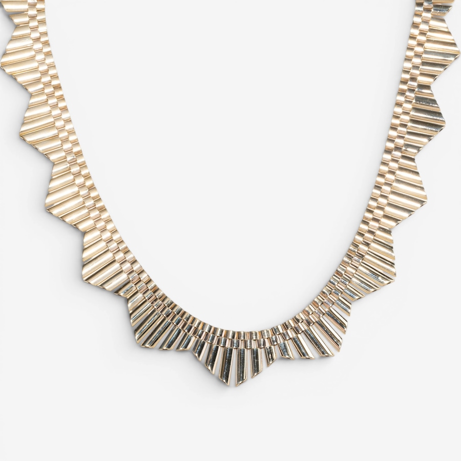 Image 756053.jpg, Product 756-053 / Price $7,888.00, Estate Originals 9K Yellow Gold 16.75" Cleopatra-Style Fringe Necklace from Estate Originals on TSC.ca's Jewellery department