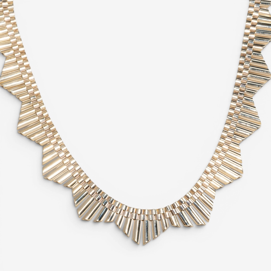 Image 756053_ALTMORE1.jpg, Product 756-053 / Price $7,888.00, Estate Originals 9K Yellow Gold 16.75" Cleopatra-Style Fringe Necklace from Estate Originals on TSC.ca's Jewellery department