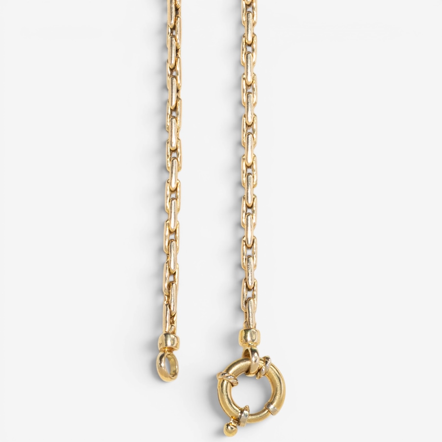Image 756056_ALTMORE5.jpg, Product 756-056 / Price $7,488.00, Estate Originals Italian-Made 14K Yellow and White Gold 18.25" Diamond Heart Necklace  from Estate Originals on TSC.ca's Jewellery department