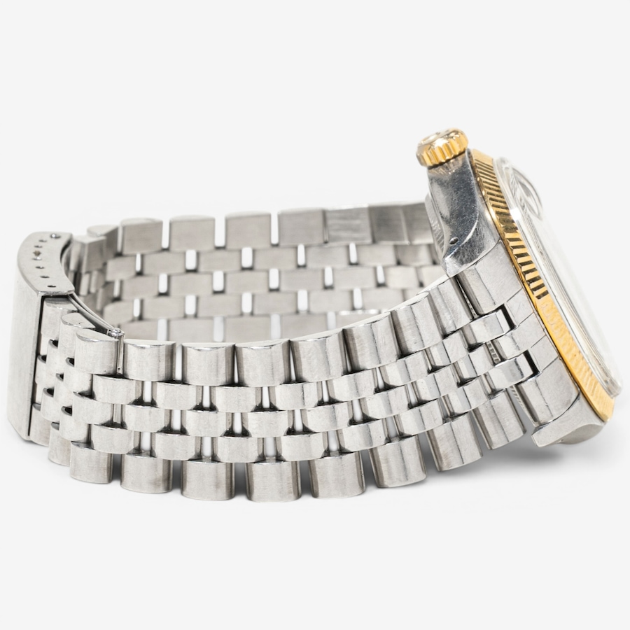 Image 756067_ALTMORE3.jpg, Product 756-067 / Price $5,988.00, Estate Originals Stainless Steel and 14K Yellow Gold Rolex Oyster Perpetual Air King Swiss-Made Watch from Estate Originals on TSC.ca's Jewellery department