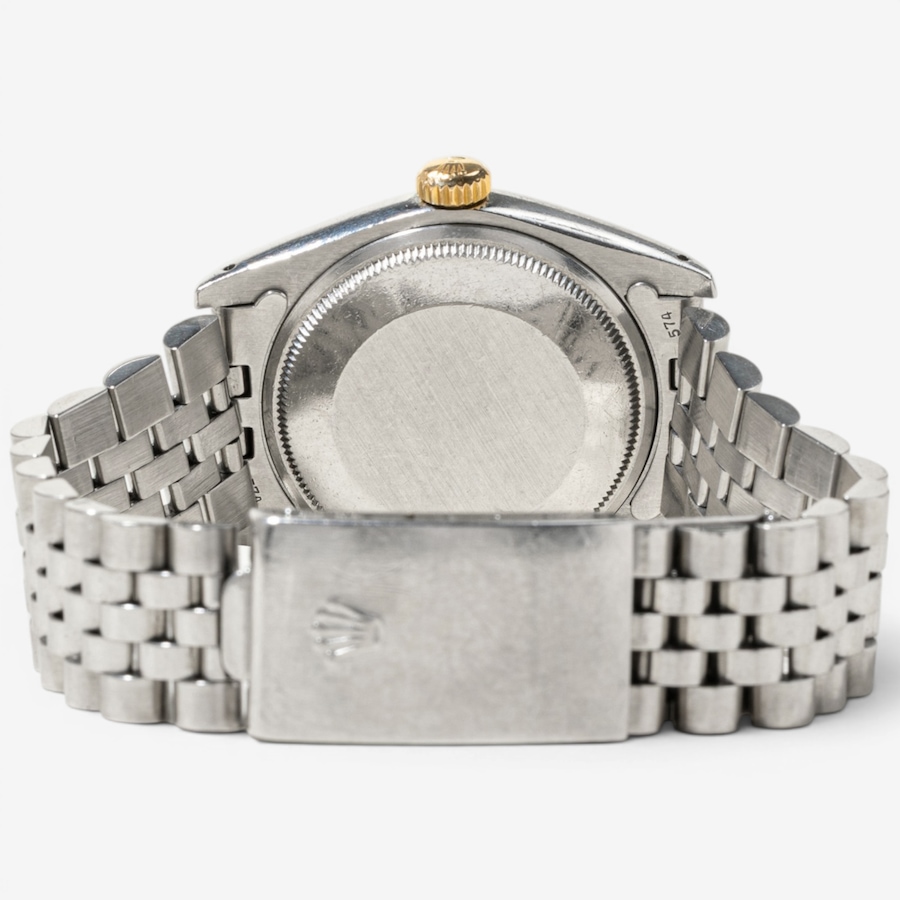 Image 756067_ALTMORE4.jpg, Product 756-067 / Price $5,988.00, Estate Originals Stainless Steel and 14K Yellow Gold Rolex Oyster Perpetual Air King Swiss-Made Watch from Estate Originals on TSC.ca's Jewellery department
