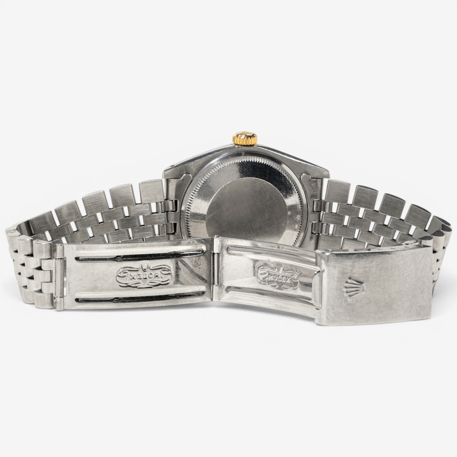 Image 756067_ALTMORE5.jpg, Product 756-067 / Price $5,988.00, Estate Originals Stainless Steel and 14K Yellow Gold Rolex Oyster Perpetual Air King Swiss-Made Watch from Estate Originals on TSC.ca's Jewellery department