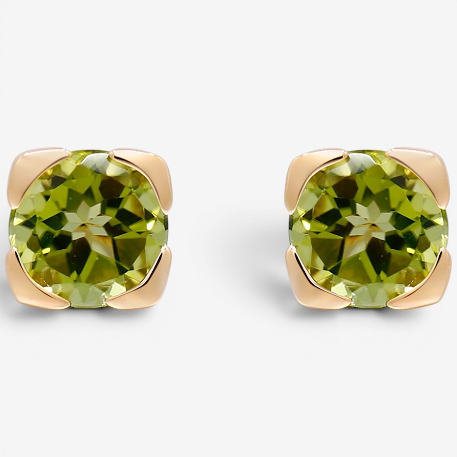 Image 756078.jpg, Product 756-078 / Price $479.99, 10K Yellow Gold Peridot Stud Earrings from Diamond Show on TSC.ca's Jewellery department