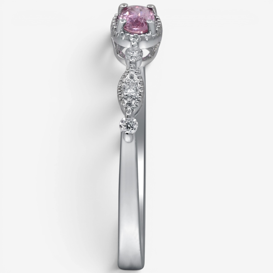 Image 756087_ALTMORE3.jpg, Product 756-087 / Price $1,199.99,  Cirari 14K White Gold Pink Sapphire & Diamond Ring from Cirari on TSC.ca's Jewellery department
