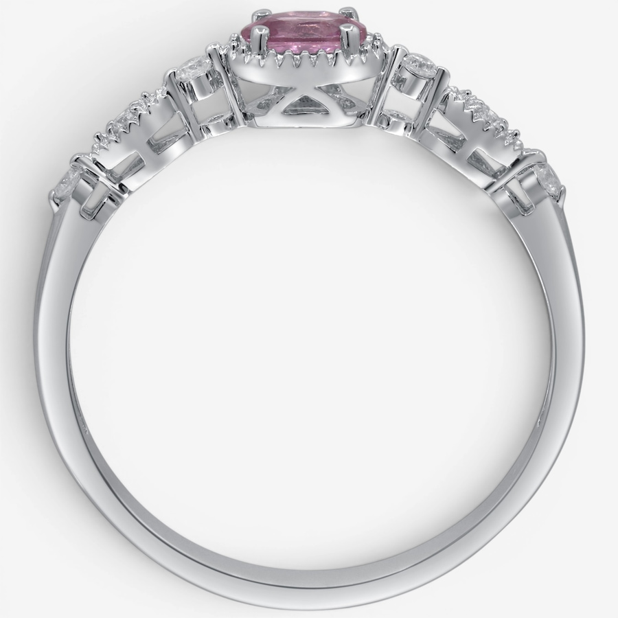 Image 756087_ALTMORE4.jpg, Product 756-087 / Price $1,199.99,  Cirari 14K White Gold Pink Sapphire & Diamond Ring from Cirari on TSC.ca's Jewellery department