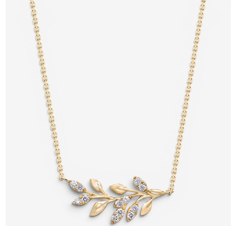 Image 756090_ALTMORE3.jpg, Product 756-090 / Price $1,199.99, Cirari 10K Yellow Gold Tree Branch Diamond Necklace from Cirari on TSC.ca's Jewellery department