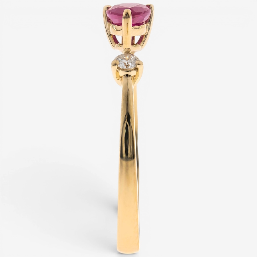 Image 756092_ALTMORE3.jpg, Product 756-092 / Price $749.99, Cirari 10K Yellow Gold Open Front Ruby Ring from Cirari on TSC.ca's Jewellery department