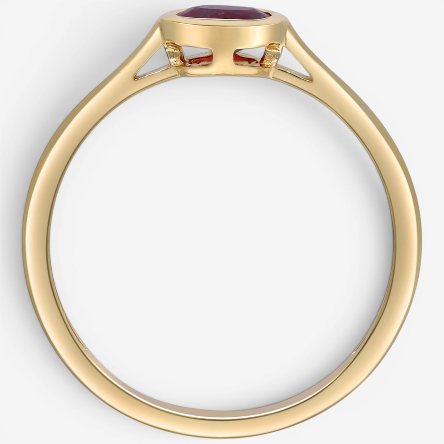 Image 756095_ALTMORE4.jpg, Product 756-095 / Price $749.99, Cirari 10K Yellow Gold Bezel Set Ruby Ring from Cirari on TSC.ca's Jewellery department