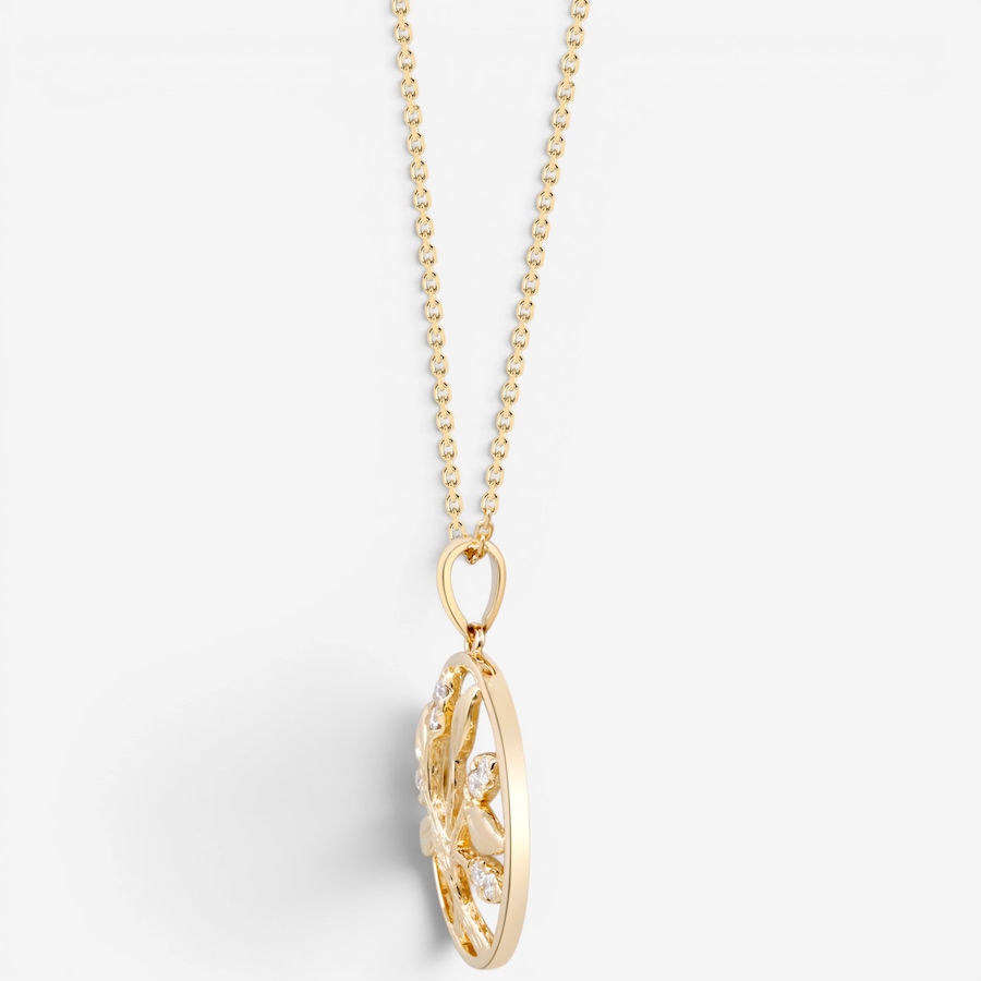 Image 756102_ALTMORE1.jpg, Product 756-102 / Price $1,129.99, Cirari 10K Yellow Gold Tree of Life Diamond Pendant With Chain from Cirari on TSC.ca's Jewellery department