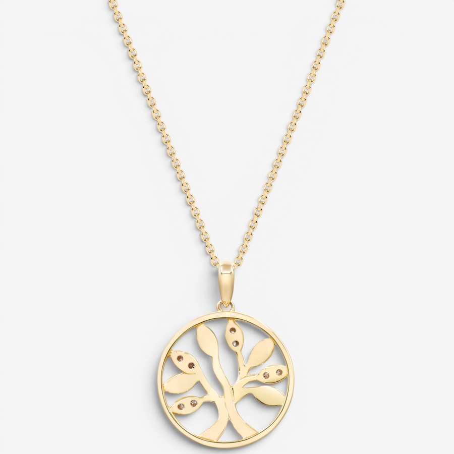 Image 756102_ALTMORE2.jpg, Product 756-102 / Price $1,129.99, Cirari 10K Yellow Gold Tree of Life Diamond Pendant With Chain from Cirari on TSC.ca's Jewellery department