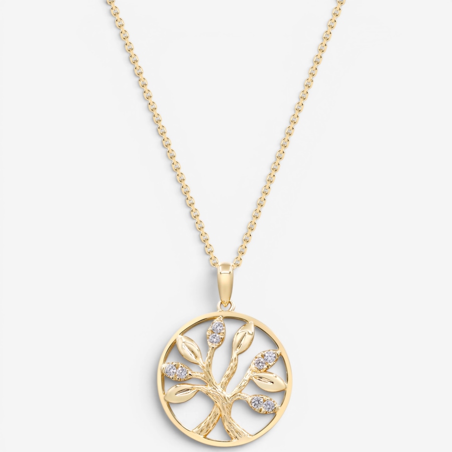 Image 756102_ALTMORE3.jpg, Product 756-102 / Price $1,129.99, Cirari 10K Yellow Gold Tree of Life Diamond Pendant With Chain from Cirari on TSC.ca's Jewellery department