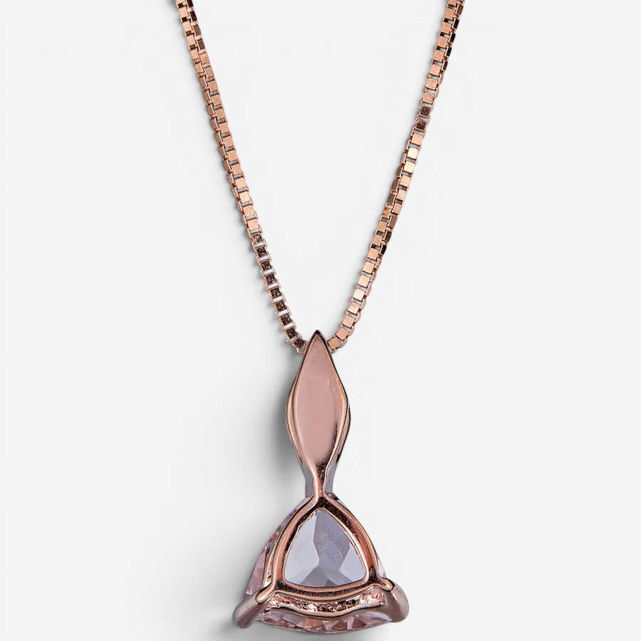 Image 756108_ALTMORE2.jpg, Product 756-108 / Price $799.99, Cirari 10K Rose Gold Morganite & Diamond Pendant With Chain from Cirari on TSC.ca's Jewellery department