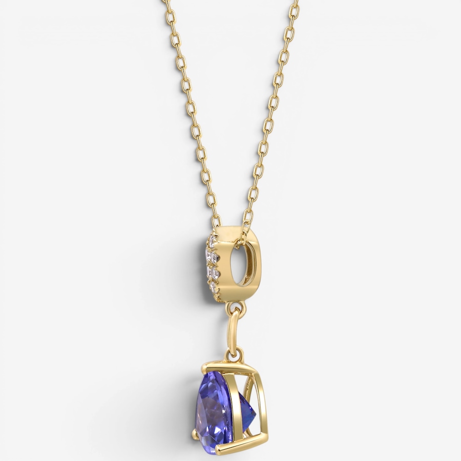 Image 756119_ALTMORE1.jpg, Product 756-119 / Price $1,799.99, Cirari 14K Yellow Gold Tanzanite & Diamond Pendant With Chain from Cirari on TSC.ca's Jewellery department