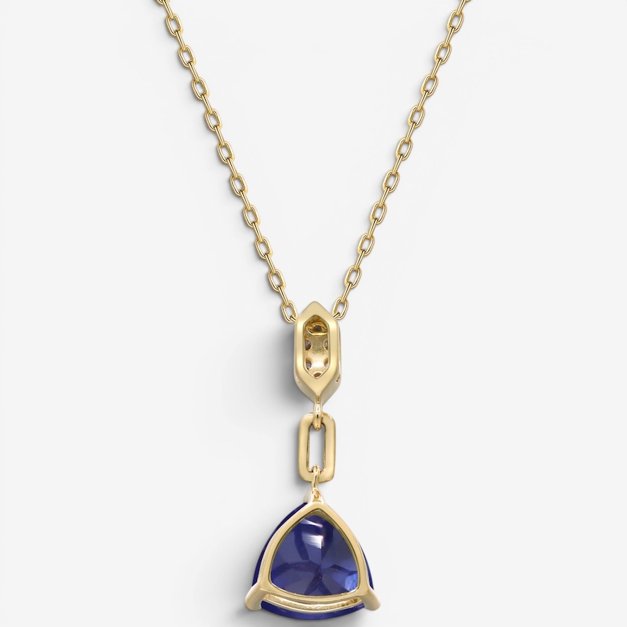 Image 756119_ALTMORE2.jpg, Product 756-119 / Price $1,799.99, Cirari 14K Yellow Gold Tanzanite & Diamond Pendant With Chain from Cirari on TSC.ca's Jewellery department
