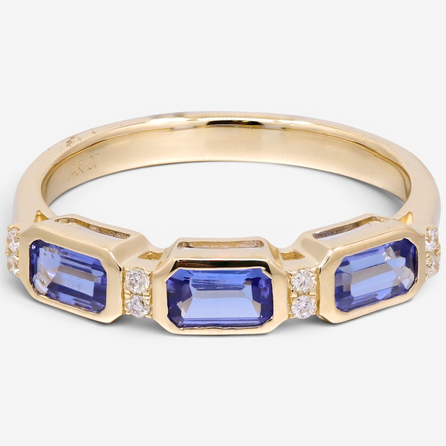 Image 756127.jpg, Product 756-127 / Price $1,699.99, Cirari 14K Yellow Gold Tanzanite & Diamond Ring from Cirari on TSC.ca's Jewellery department