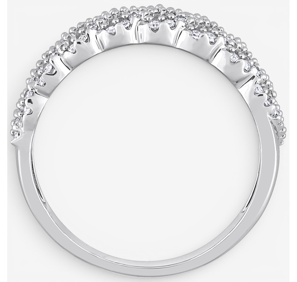 Image 756144_ALTMORE2.jpg, Product 756-144 / Price $959.99, Jewel of a Deal 10K White Gold Diamond Link Design Ring from Jewel of a Deal on TSC.ca's Jewellery department