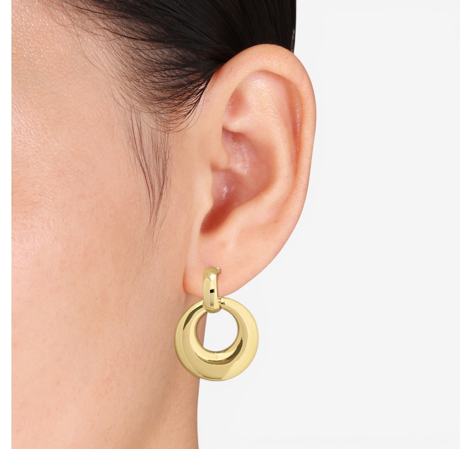 Image 756147_ALTMORE1.jpg, Product 756-147 / Price $1,699.99, Jewel of a Deal 14K Yellow Gold 24 mm Drop Earrings from Jewel of a Deal on TSC.ca's Jewellery department