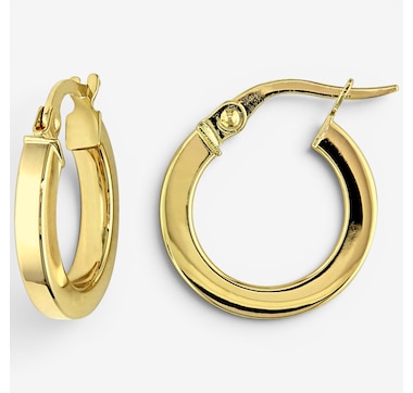 Jewel of a Deal 10K Yellow Gold Polished Hoop Earrings