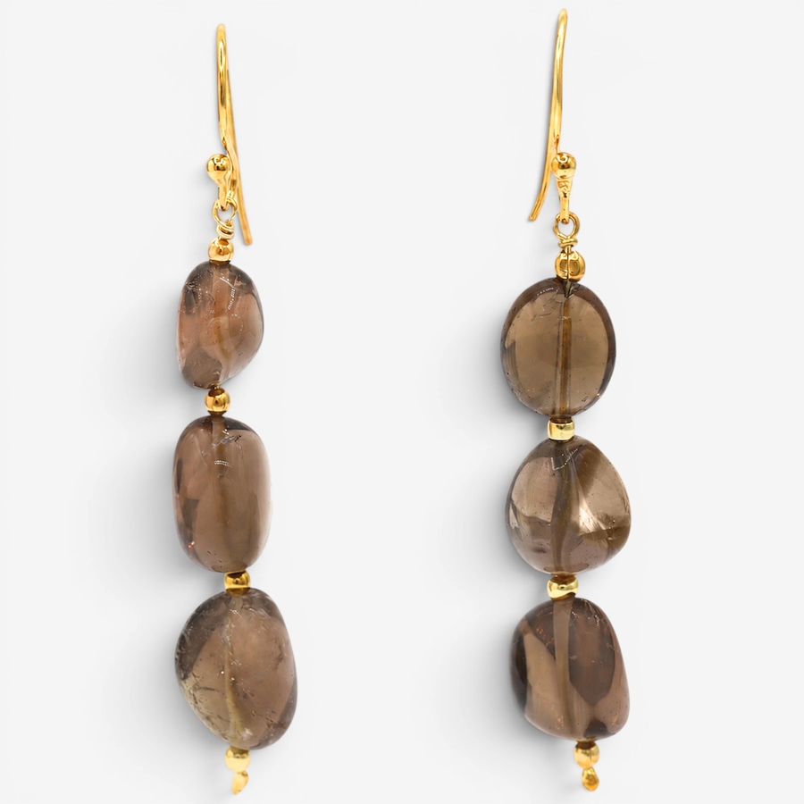 Image 756412_SMQ.jpg, Product 756-412 / Price $74.99, Gems En Vogue Palladium Silver Tumbled Bead Gemstone Earrings from Gems En Vogue on TSC.ca's Jewellery department