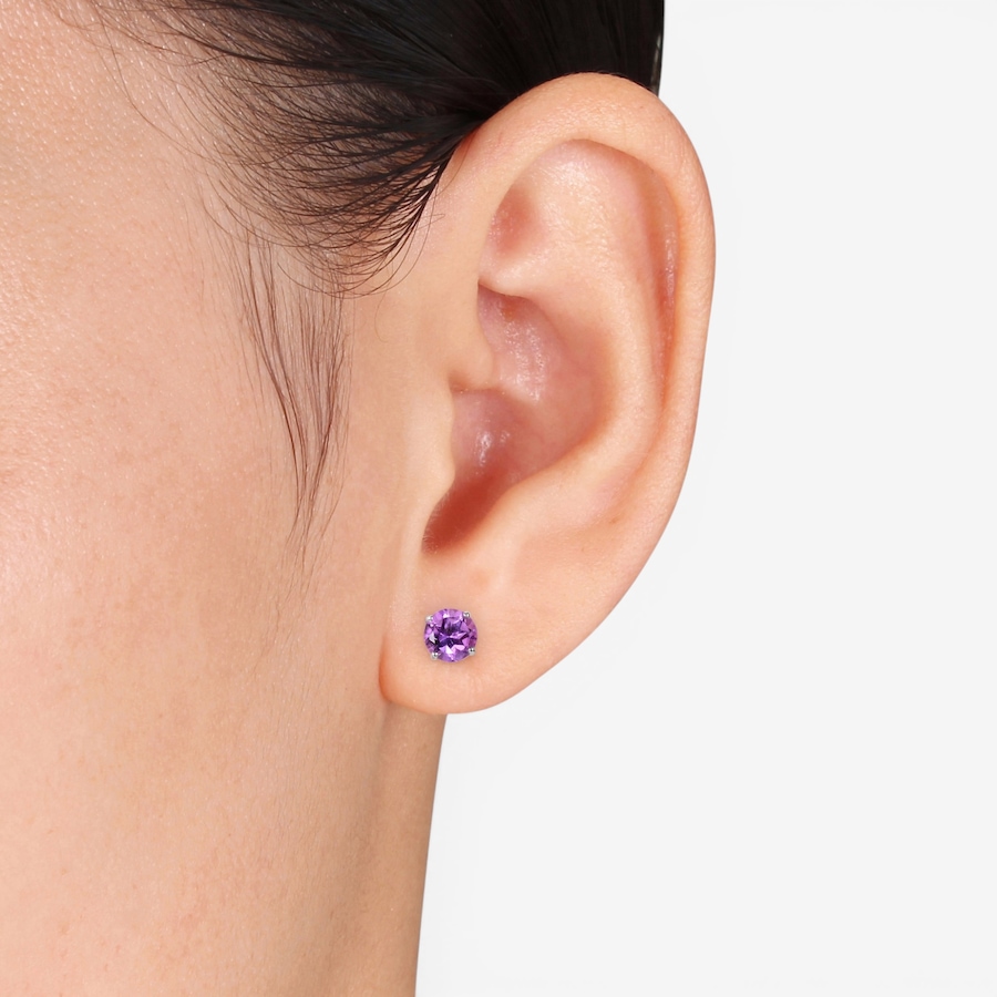 Image 756497_ALTMORE1.jpg, Product 756-497 / Price $239.99, Jewel of a Deal 14K Gold Amethyst Stud Earrings from Jewel of a Deal on TSC.ca's Jewellery department