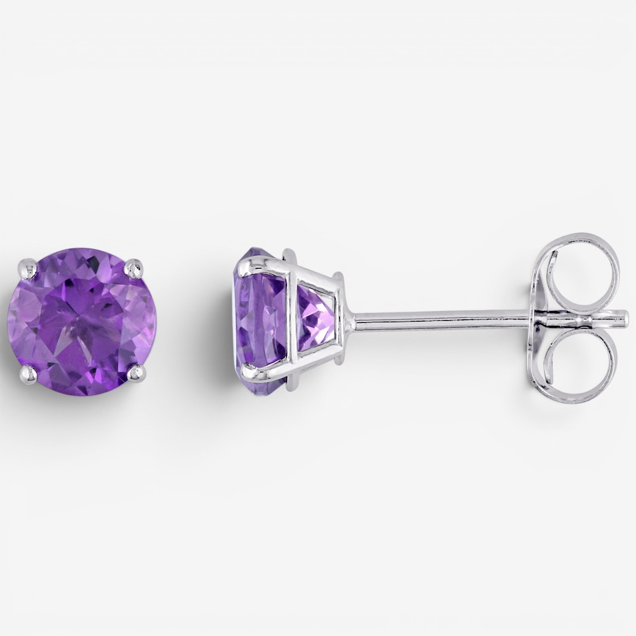 Image 756497_WGL.jpg, Product 756-497 / Price $239.99, Jewel of a Deal 14K Gold Amethyst Stud Earrings from Jewel of a Deal on TSC.ca's Jewellery department