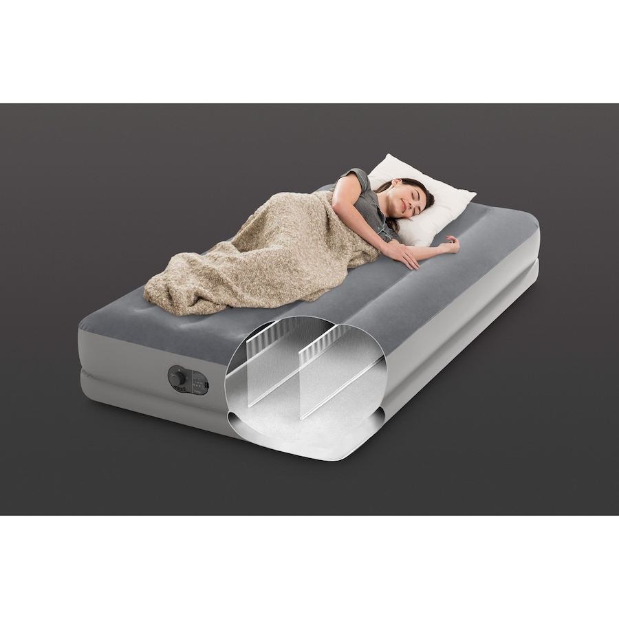 Image 759711_ALTMORE1.jpg, Product 759-711 / Price $59.99, Intex 12" Twin Dura-Beam Prestige Airbed with Fastfill USB Pump from Intex on TSC.ca's Health & Fitness department