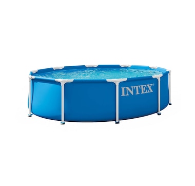Intex 10' Metal Frame Pool Set