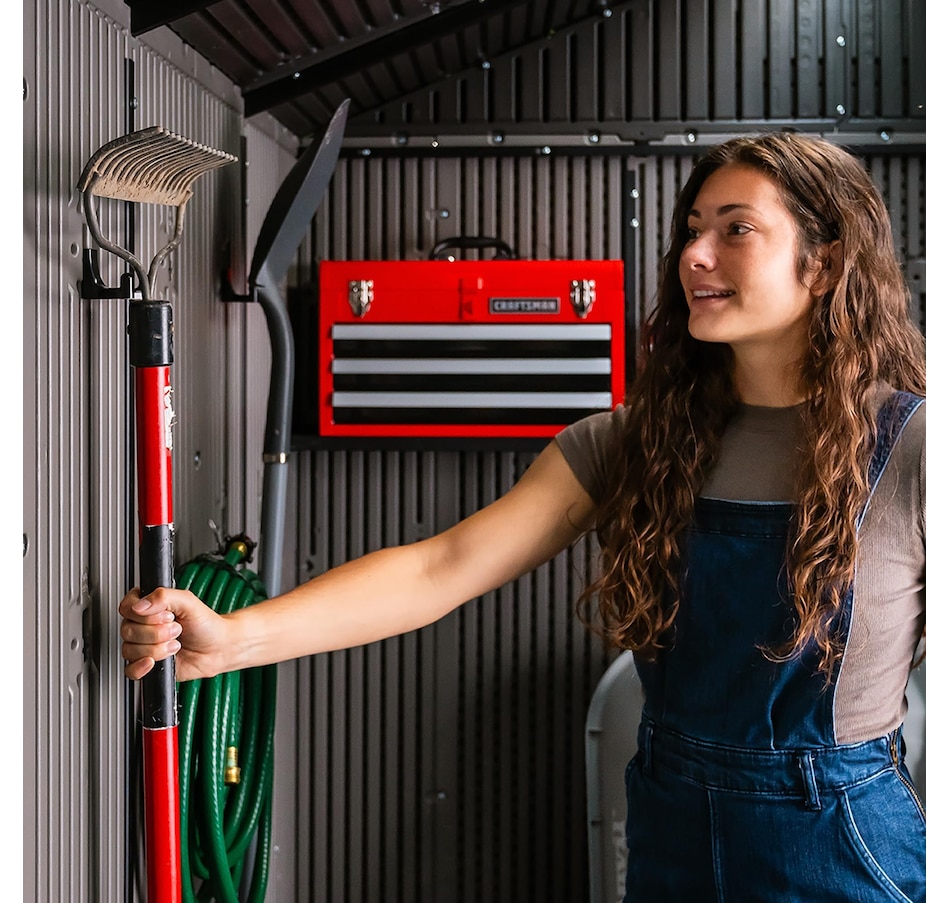 Image 759734_ALTMORE2.jpg, Product 759-734 / Price $2,999.99, Lifetime 16.5' x 7' Side Entry Outdoor Storage Shed from Lifetime on TSC.ca's Home & Garden department