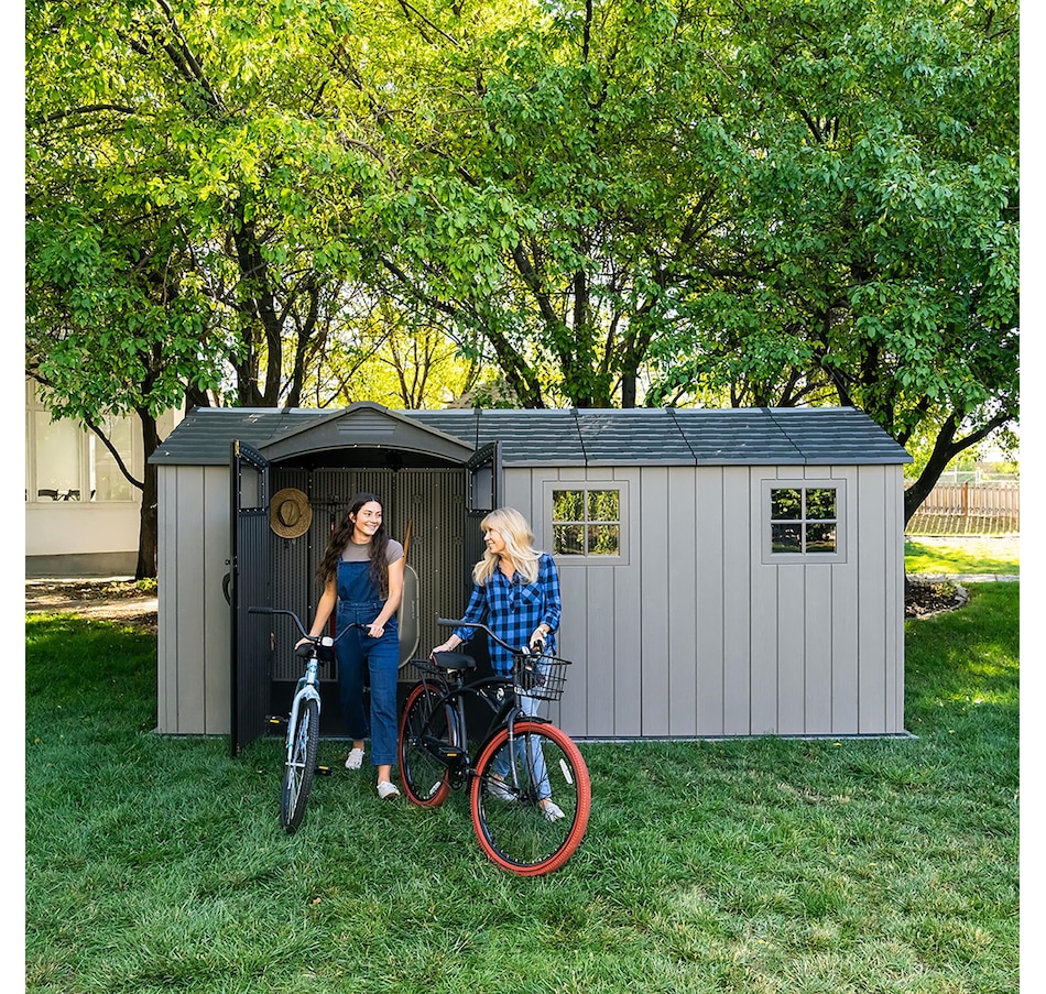 Image 759734_ALTMORE3.jpg, Product 759-734 / Price $2,999.99, Lifetime 16.5' x 7' Side Entry Outdoor Storage Shed from Lifetime on TSC.ca's Home & Garden department