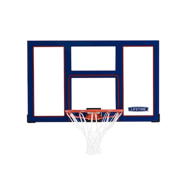 Lifetime Basketball Backboard and Rim Combo (48" polycarbonate)