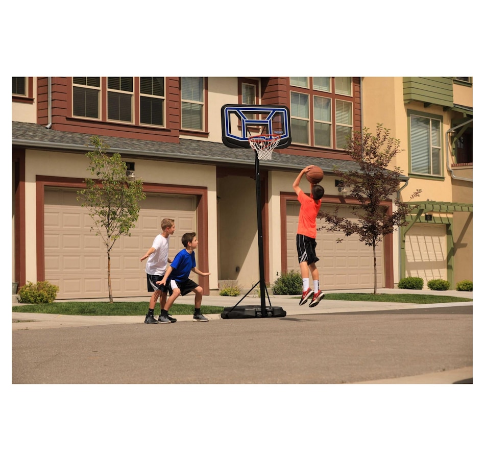 Image 759738_ALTMORE4.jpg, Product 759-738 / Price $339.99, Lifetime Adjustable Portable Basketball Hoop (44" polycarbonate, black) from Lifetime on TSC.ca's Home & Garden department