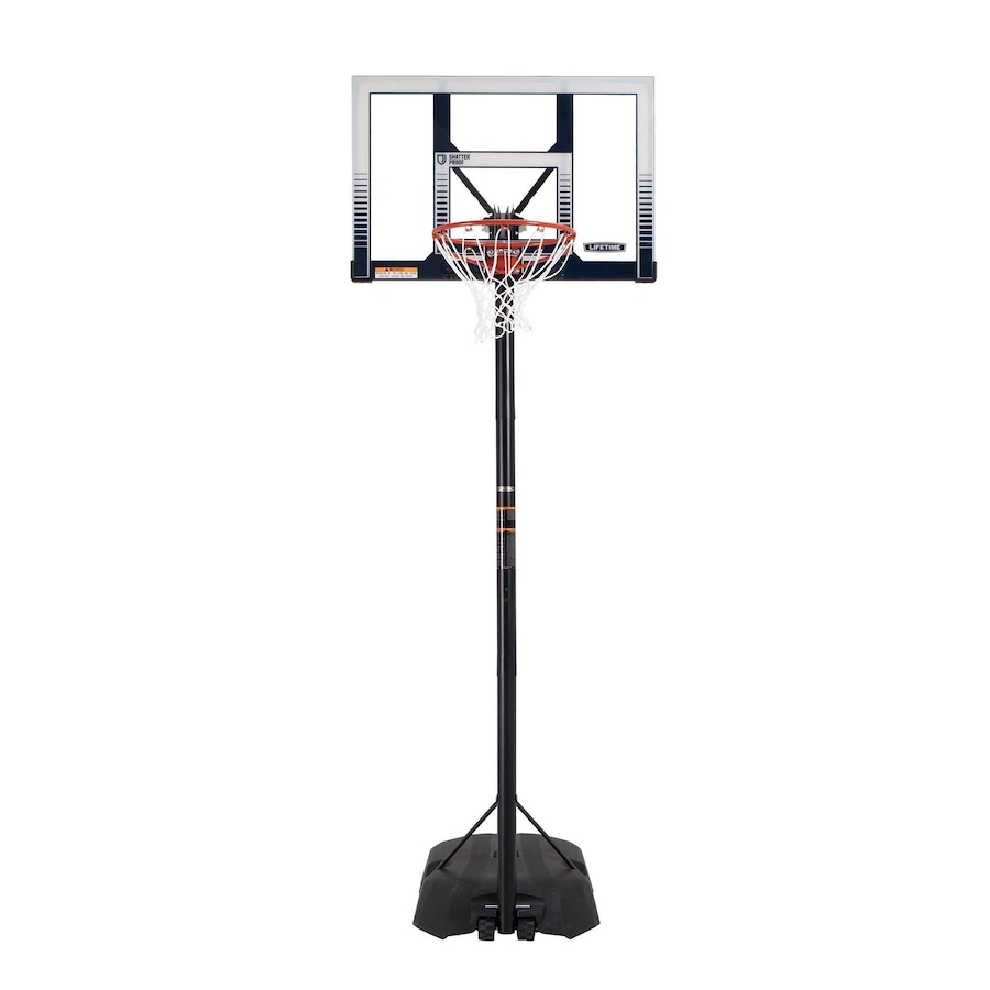 Image 759739.jpg, Product 759-739 / Price $288.99, Lifetime Adjustable Portable Basketball Hoop (44" polycarbonate, grey) from Lifetime on TSC.ca's Home & Garden department