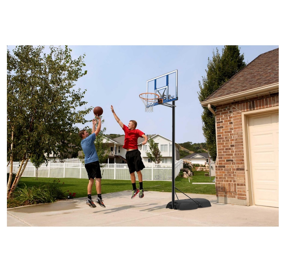 Image 759739_ALTMORE2.jpg, Product 759-739 / Price $399.99, Lifetime Adjustable Portable Basketball Hoop (44" polycarbonate, grey) from Lifetime on TSC.ca's Home & Garden department
