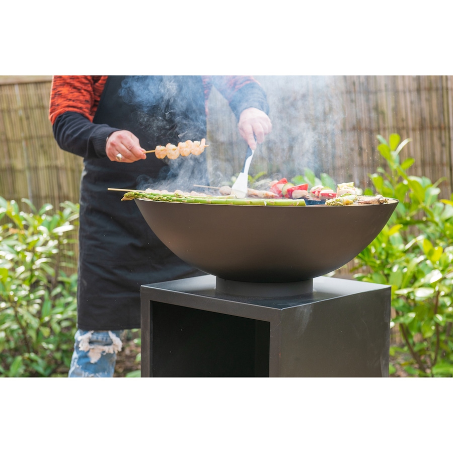 Image 759755_ALTMORE1.jpg, Product 759-755 / Price $234.99, RedFire Onyx Outdoor Fire Bowl Grill with Wood Storage and Cover (carbon steel) from RedFire on TSC.ca's Home & Garden department