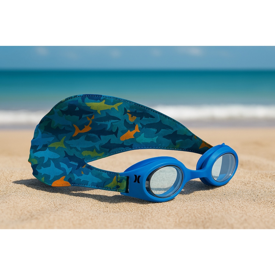 Image 759762_ALTMORE1.jpg, Product 759-762 / Price $14.99, Hurley Kids Shark Design Swim Goggles with Hair Safety Fabric Strap from Hurley on TSC.ca's Home & Garden department