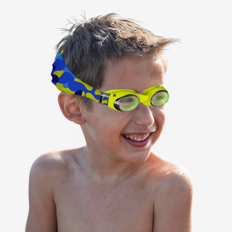 Image 759764_ALTMORE3.jpg, Product 759-764 / Price $14.99, Hurley Kids Neon Camo Design Swim Goggles with Hair Safety Fabric Strap from Hurley on TSC.ca's Home & Garden department